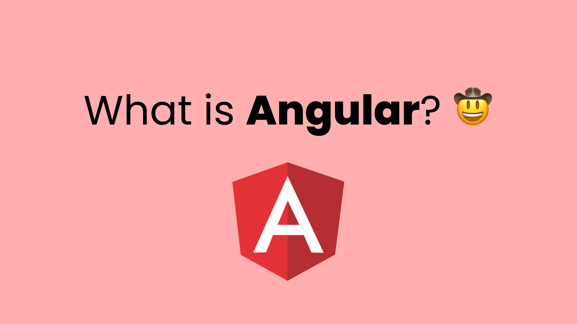 Cover Image for What is Angular?